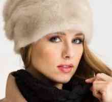 Ženske zimske kape izrađene od krzna