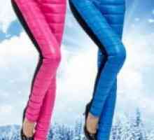Ženske zimske tople hlače