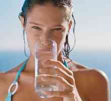 Tekućina (voda) dijeta za mršavljenje