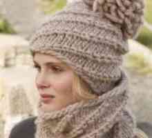 Zimski pletene kape za žene