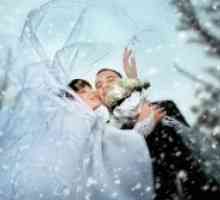 Zima Vjenčanje - Ideje za foto pucati
