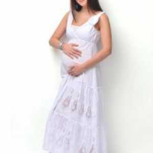 Bijela haljina za trudnice