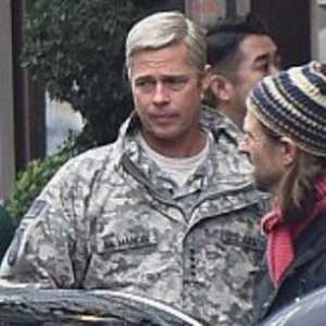 Brad Pitt se okrene siva i nosili vojne uniforme