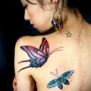Što leptir tetovaža?