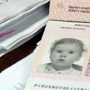Dokumenti o putovnice za dijete