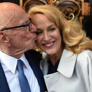 Jerry Hall bio u braku s Ruperta Murdocha