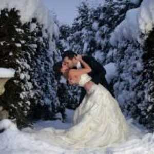 Ideje za vjenčanja foto pucati u zimi