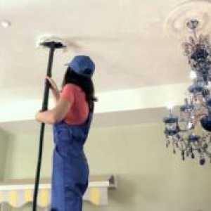 Kako oprati stropove u kući?