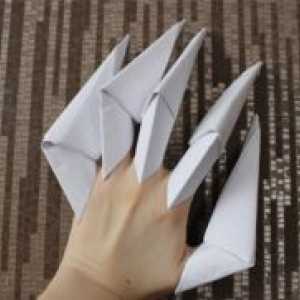Kako napraviti papira nokte?
