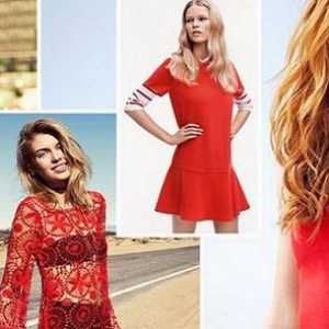 Crvena ljetna haljina