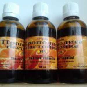Liječenje tinktura propolisa na alkohol