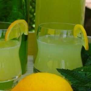 Limunada s metvicom i limunom