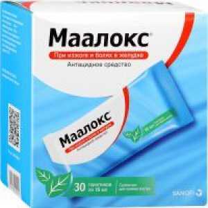 Maalox - indikacije za primjenu