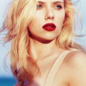 Šminka, stil, slika Scarlett Johansson