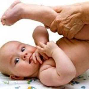 Abdominalna masaža za novorođenčad