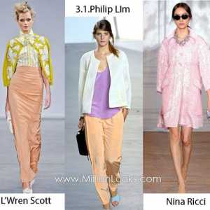 Modni odjeća proljeće boje 2012