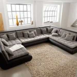 Modularni sofe za dnevni boravak s ležajem mjestu