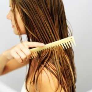 Je li moguće da se češljati mokru kosu?
