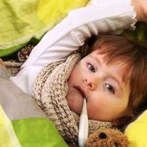 Curenje iz nosa i temperatura u djeteta: što učiniti?