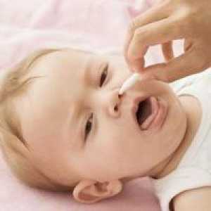 Curenje iz nosa u dojenčeta