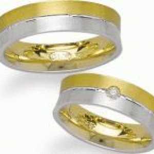 Vjenčano prstenje u bijelom zlatu