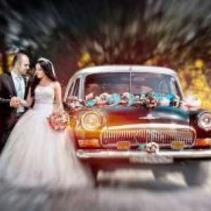 Auto ukras za vjenčanje