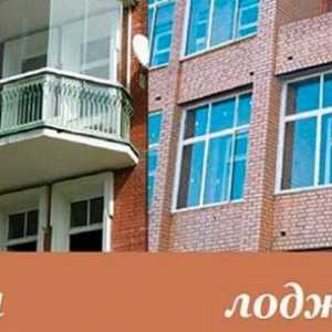 Razlika između balkon s lođom
