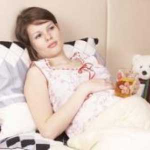 Odvajanje posteljice tijekom kasne trudnoće - Simptomi