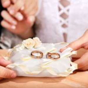 Jastuk za vjenčano prstenje na