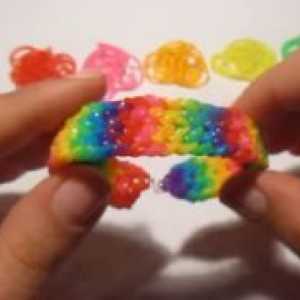 Rainbow narukvica guma