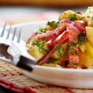 Recept salata s dimljenim kobasicama