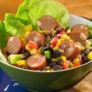 Salata od graha i kobasica