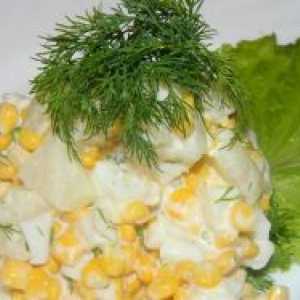 Salata od lignji i ananasa