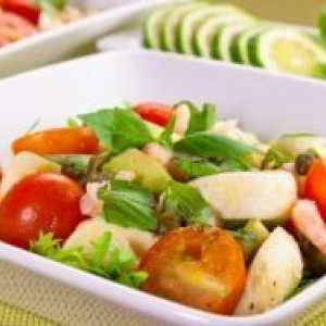 Salata s mozzarellom i rajčicama