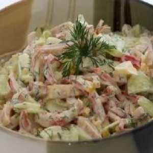 Salata od krastavaca i kobasica