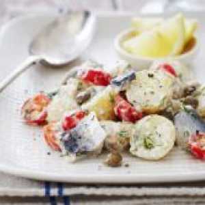 Salata od haringe i gljivama