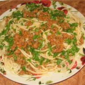 Špageti s mljevenim mesom