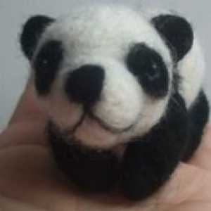 Suha filcanja „Panda” - majstor klase
