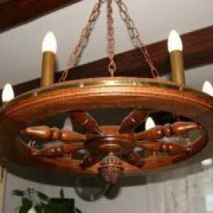Lampa izrađena od drveta sa svojim rukama