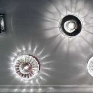 LED reflektori na stropu