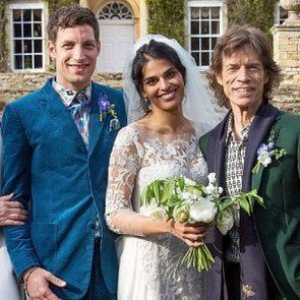 Sin Micka Jaggera i njegove supruge proslavio svoje vjenčanje s roditeljima