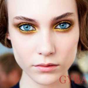 Sjena plave oči - kako pronaći i stvoriti savršeni make-up?