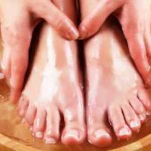 Footbath s vodikovim peroksidom
