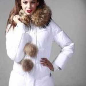 Ženska zimska jakna sa krznom na sintepon