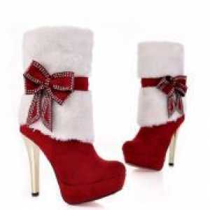 Zimski crvene čizme