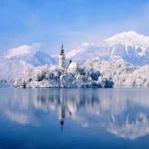 Zimski praznici. Bledsko jezero (15 fotografija)